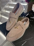 Мокасини Beige Velvet