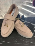Мокасини Beige Velvet