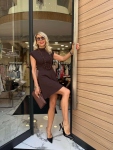 Рокля Noir Brown