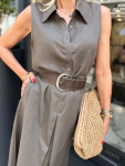 Рокля Safari Olive