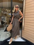 Рокля Safari Olive