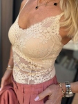 Топ Flora Beige