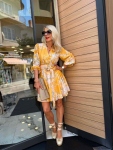 Рокля Yellow Blush