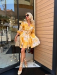 Рокля Yellow Blush