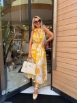 Рокля Yellow Elegance