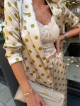 Комплект Satin Dots Beige
