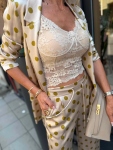 Комплект Satin Dots Beige