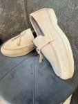 Мокасини Beige Velvet