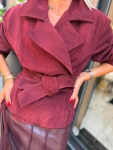 Яке BURGUNDY Velvet