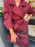 Яке BURGUNDY Velvet