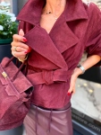Яке BURGUNDY Velvet