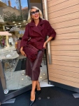 Яке BURGUNDY Velvet