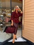 Яке BURGUNDY Velvet