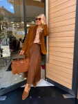 Сако CARAMEL Leather