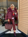 Яке BURGUNDY Luxury