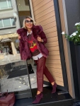 Яке BURGUNDY Luxury