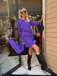 Рокля Party Purple