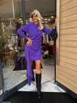 Рокля Party Purple