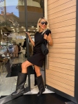 Рокля Party Black