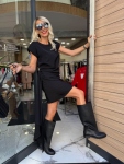 Рокля Party Black