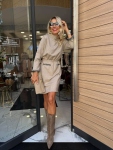 Рокля FLORA Beige