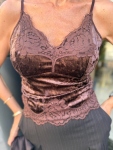 Бюстие Velvet Brown