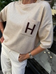 Блуза Letter Beige