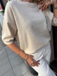 Блуза Letter Beige