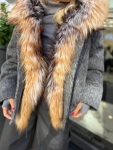 Палто FOX Dark Grey