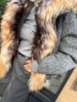 Палто FOX Dark Grey