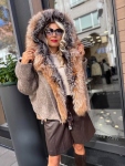 Палто FOX Brown