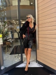 Бермуди Leather Black