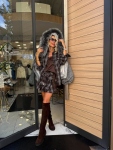 Бомбър FUR Grey