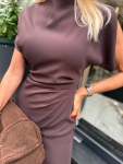 Рокля Chic Brown