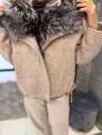 Палто FOX Beige