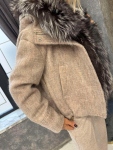 Палто FOX Beige