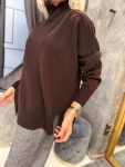 Пуловер Over Love Dark Brown