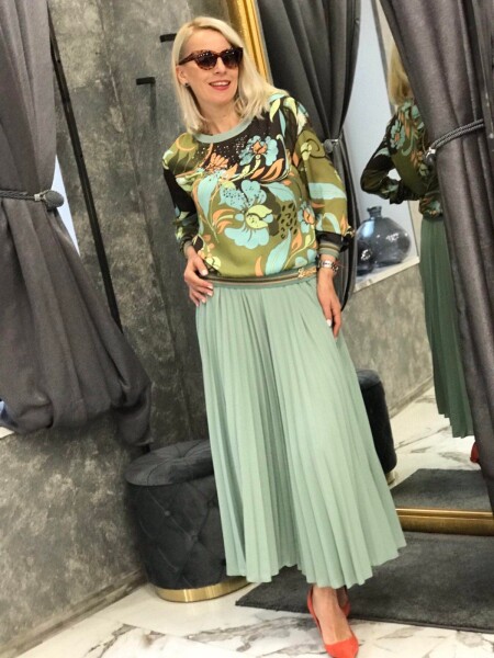 Комплект в цвят мента с пола солей — VIZIA Store