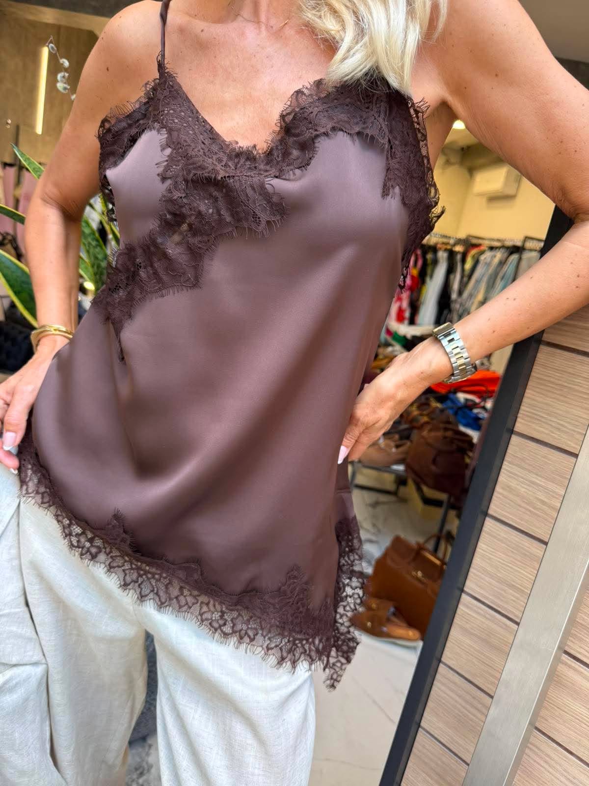 Топ Simetria Brown